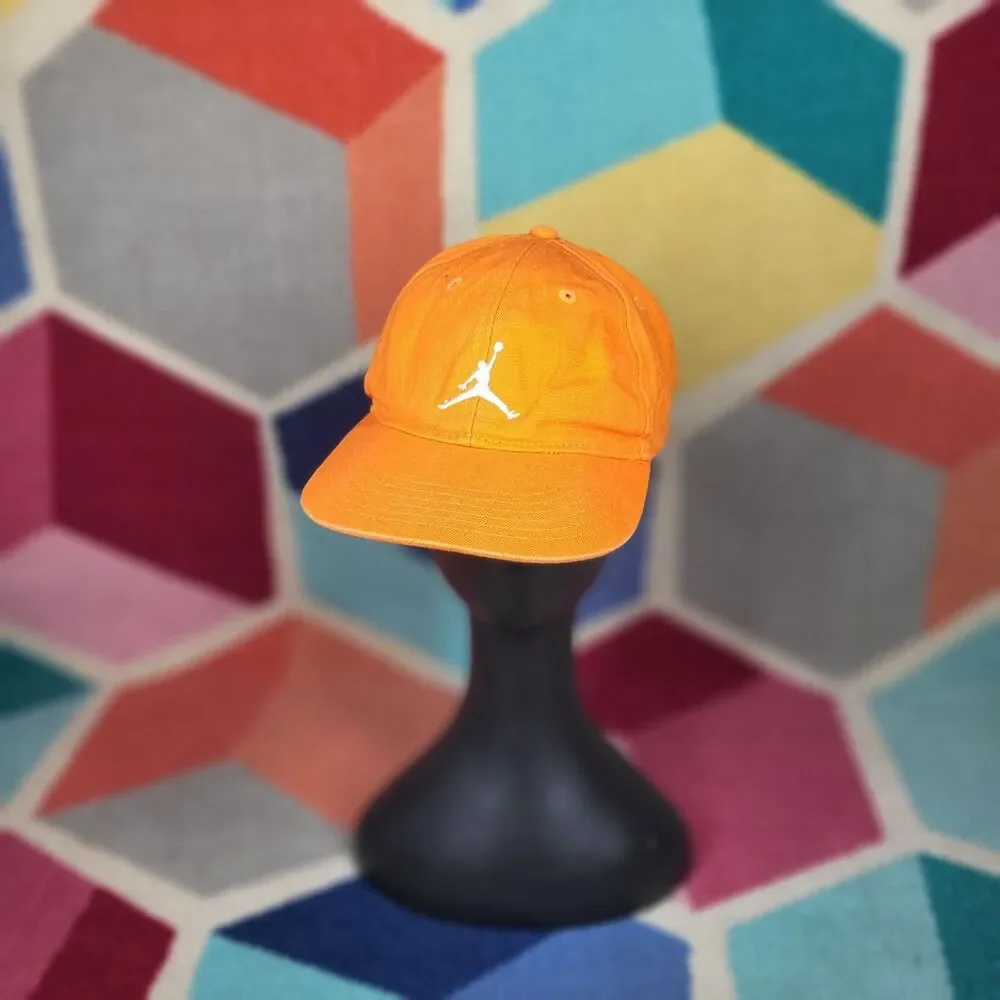Nike Air‎ Jordan Jumpman Youth  Fitted Stretch Orange
